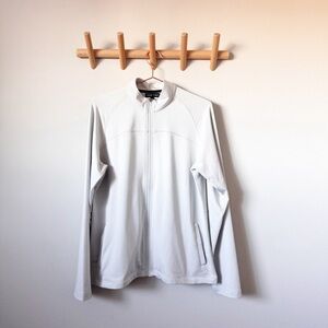 Swannies Golf Light Gray Glacier Jacket